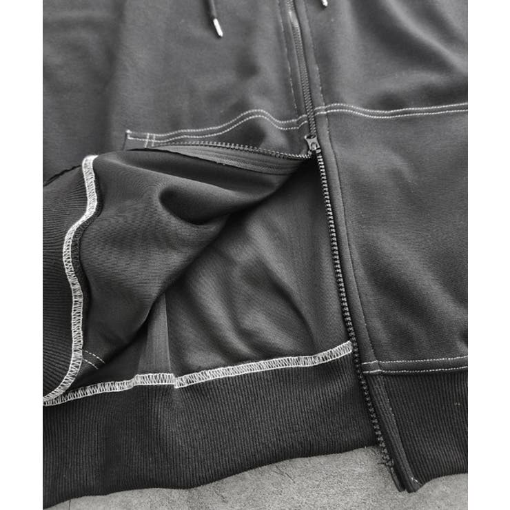 Out Stitch Over Zip Parka | ENAF | 詳細画像20 