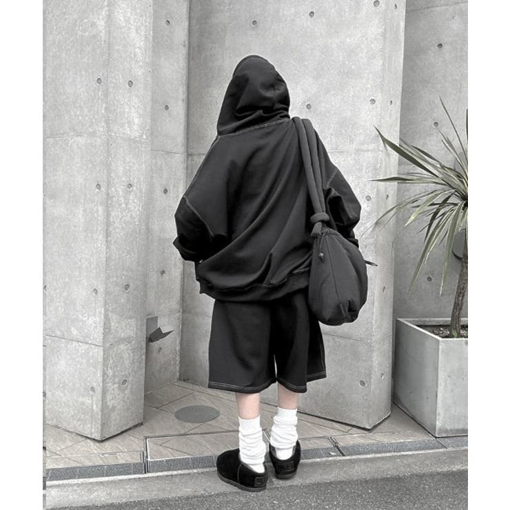 Out Stitch Over Zip Parka | ENAF | 詳細画像6 