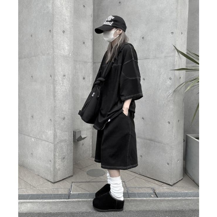 Out Stitch Sweat Half PT | ENAF | 詳細画像11 
