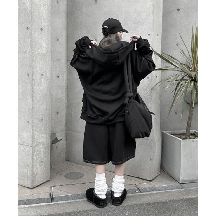 Out Stitch Sweat Half PT | ENAF | 詳細画像4 