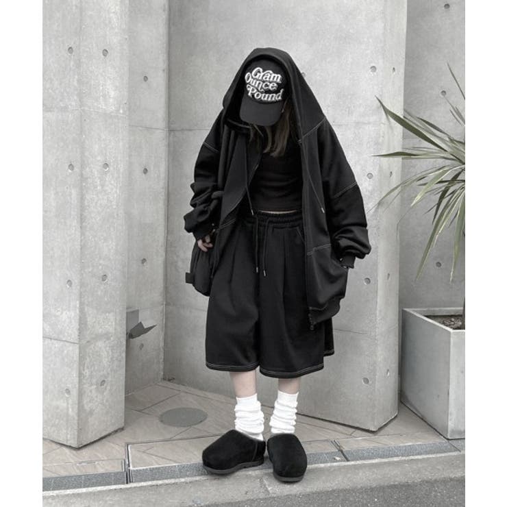 Out Stitch Sweat Half PT | ENAF | 詳細画像5 