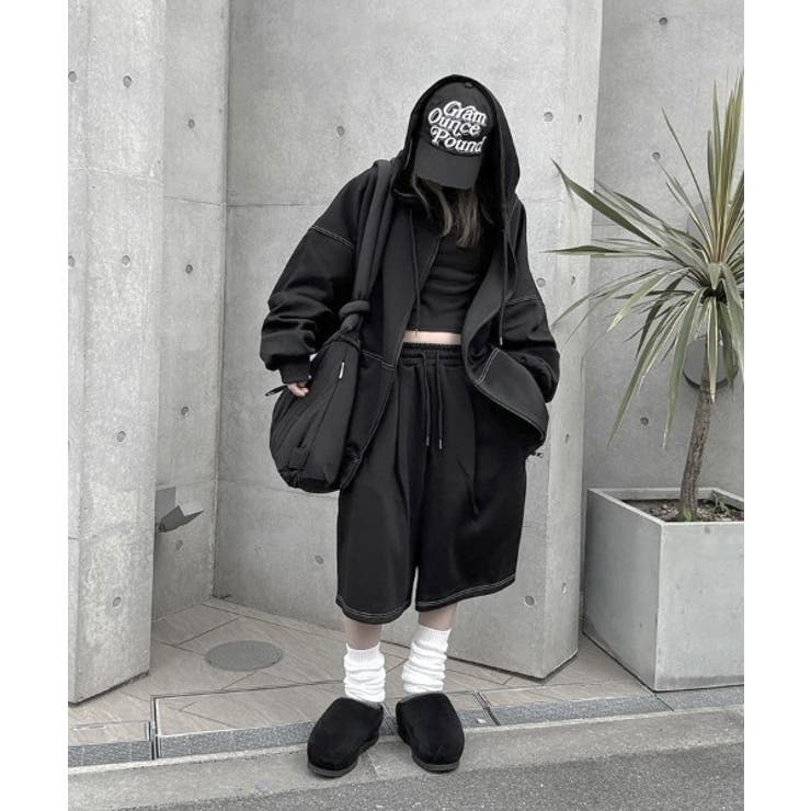 Out Stitch Sweat Half PT | ENAF | 詳細画像6 