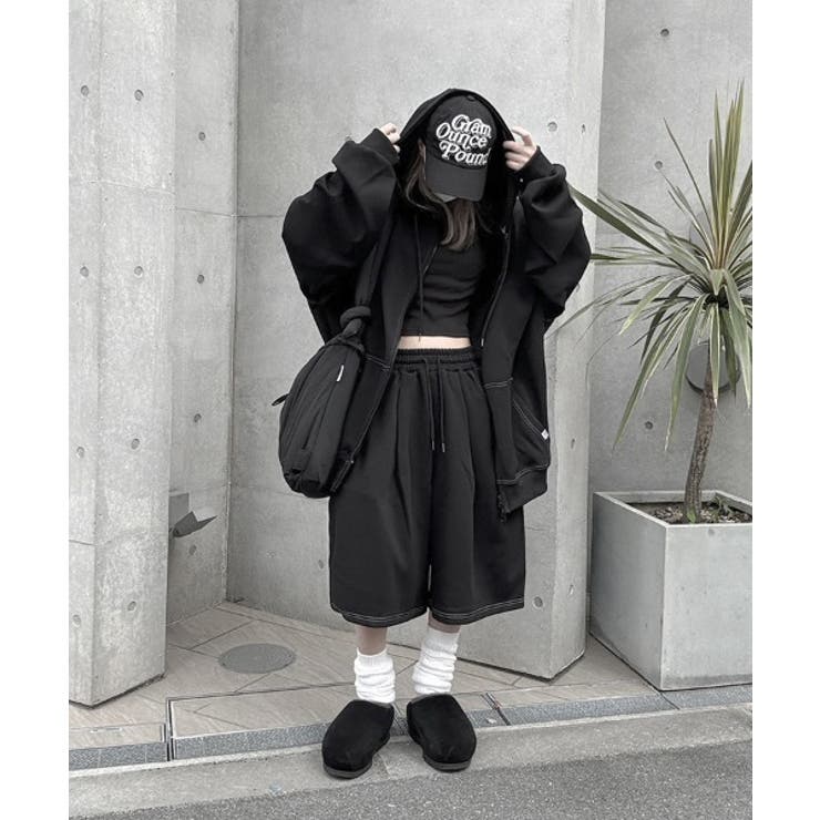 Out Stitch Sweat Half PT | ENAF | 詳細画像7 