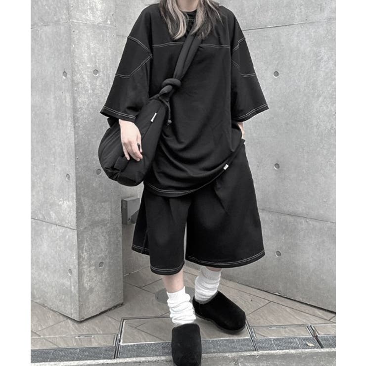 Out Stitch Sweat Half PT | ENAF | 詳細画像9 