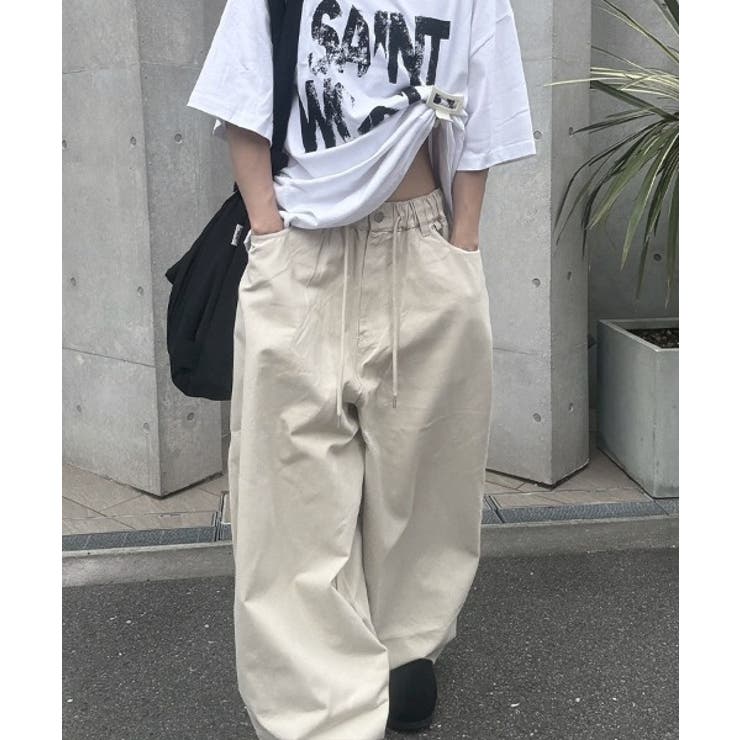Curved Balloon Pants | ENAF | 詳細画像2 