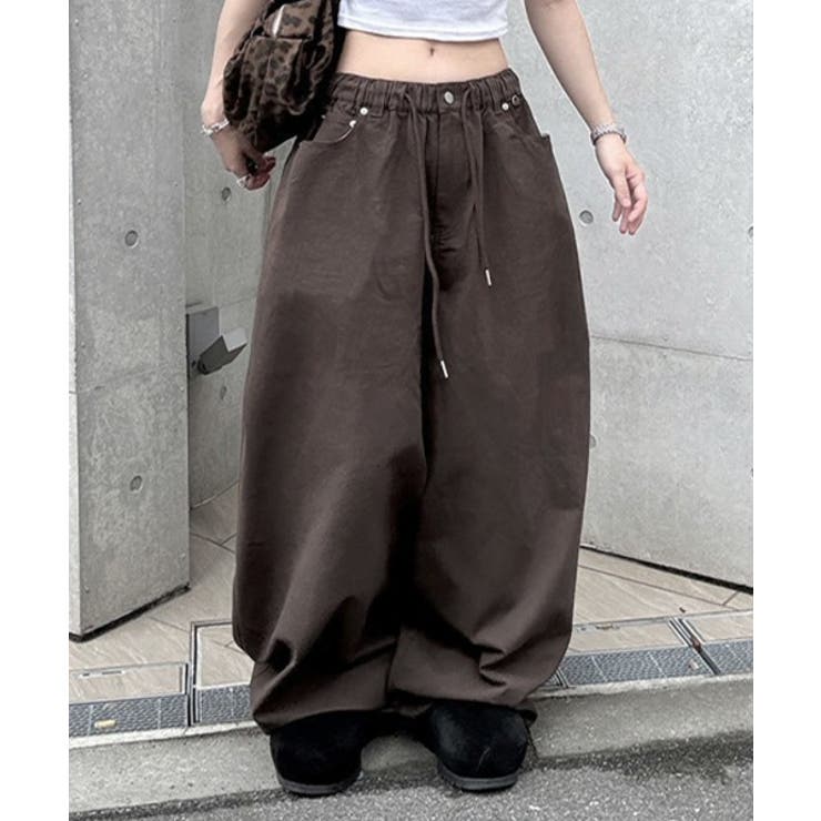 Curved Balloon Pants | ENAF | 詳細画像22 
