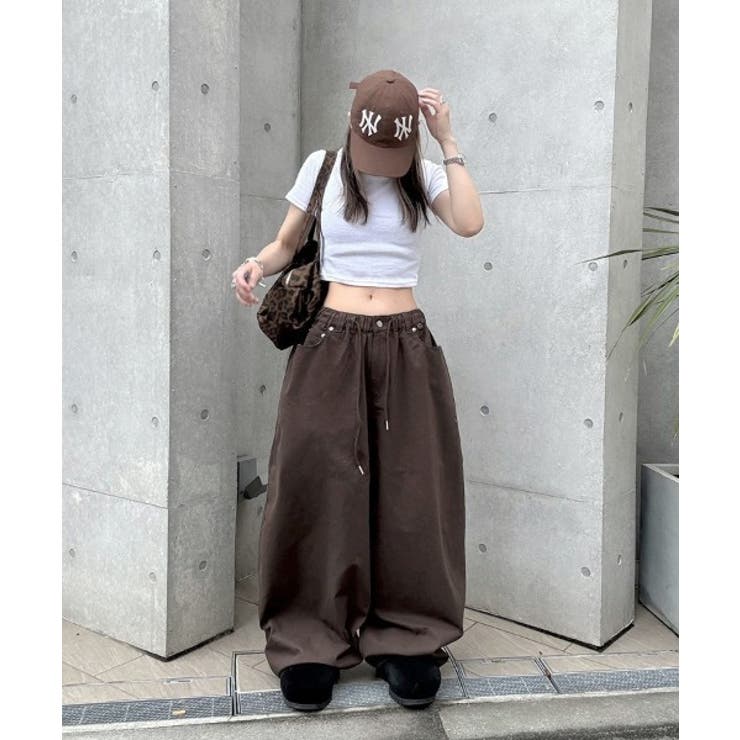 Curved Balloon Pants | ENAF | 詳細画像23 