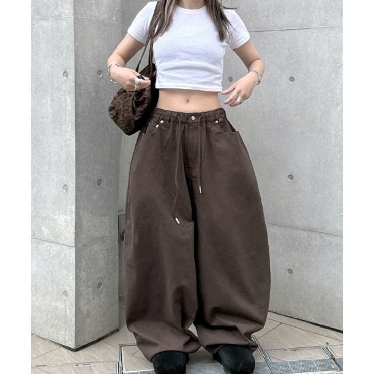 Curved Balloon Pants | ENAF | 詳細画像27 