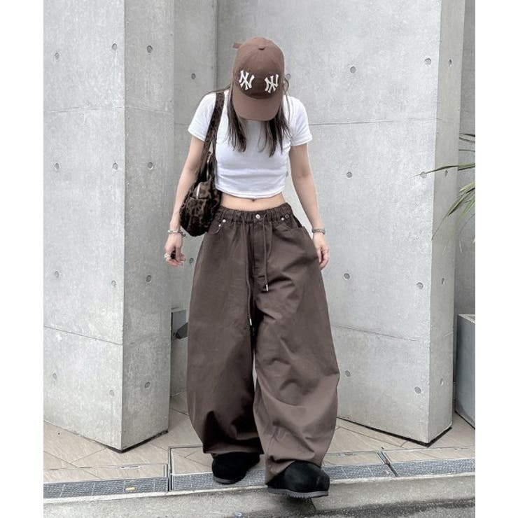 Curved Balloon Pants | ENAF | 詳細画像28 