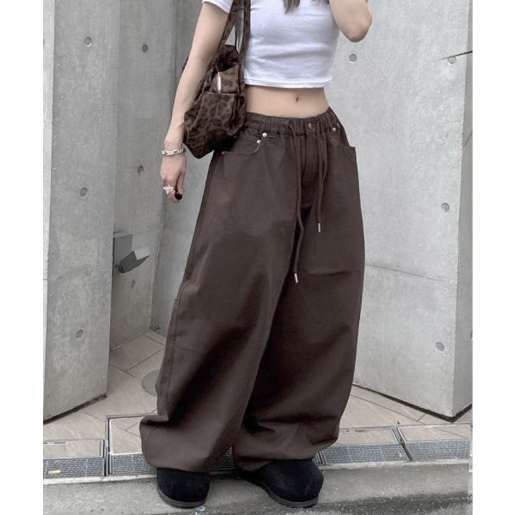 Curved Balloon Pants | ENAF | 詳細画像29 