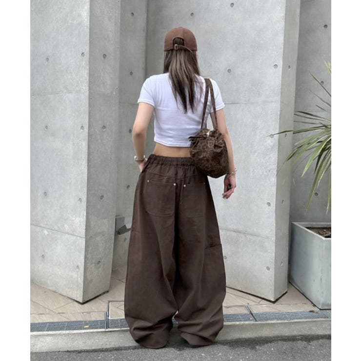 Curved Balloon Pants | ENAF | 詳細画像31 
