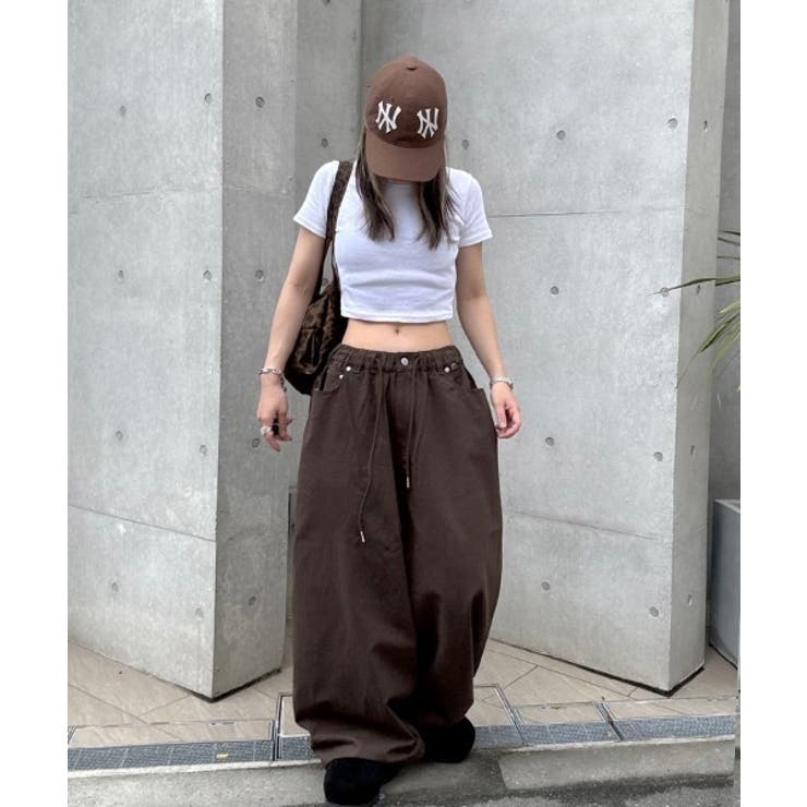Curved Balloon Pants | ENAF | 詳細画像33 