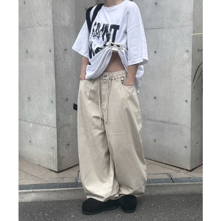 Curved Balloon Pants | ENAF | 詳細画像6 