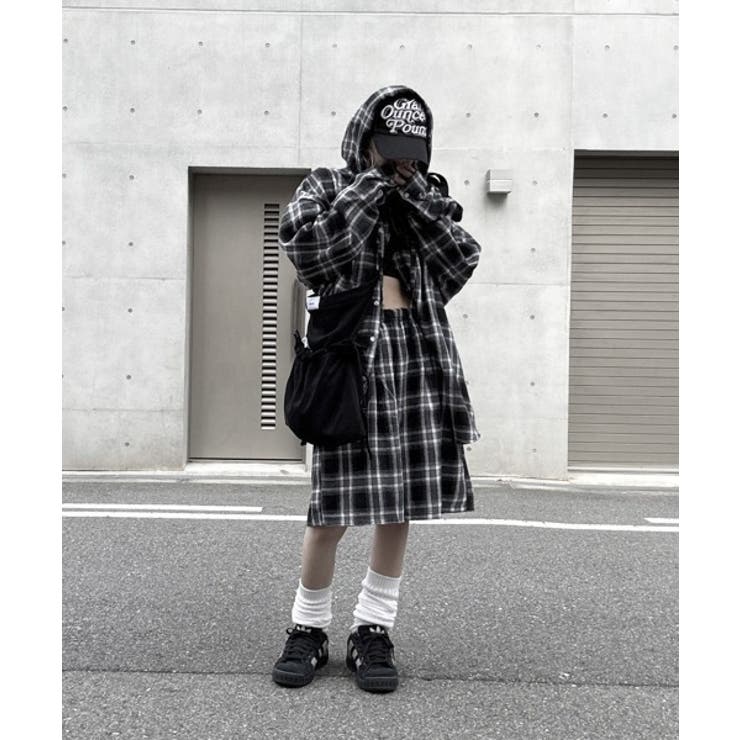 Loose Check Half Pants | ENAF | 詳細画像13 