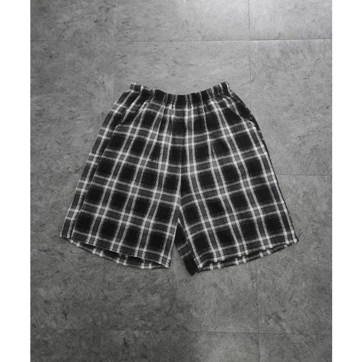 Loose Check Half Pants | ENAF | 詳細画像17 