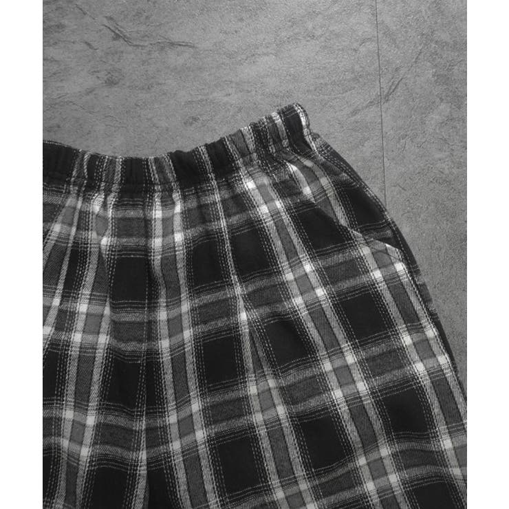 Loose Check Half Pants | ENAF | 詳細画像22 