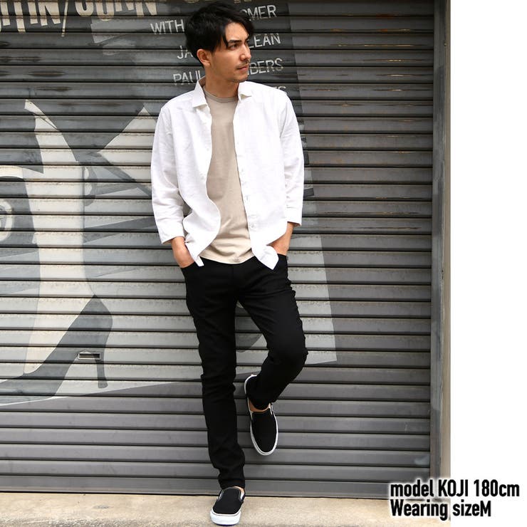 ウルトラストレッチロングスキニーパンツ メンズ レディース | ENJOUEMEN | 詳細画像3 