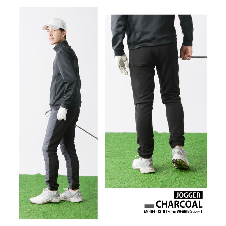 シームレスダウン混ストレッチジョガーパンツ | ENJOUEMEN | 詳細画像13 