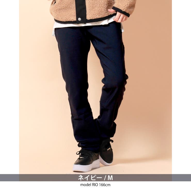 裏起毛 バックシャーリング ストレッチパンツ | ENJOUEMEN | 詳細画像16 