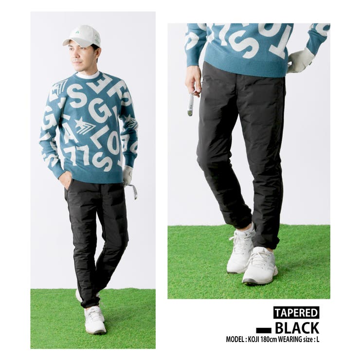 シームレスダウン混ストレッチパンツ | ENJOUEMEN | 詳細画像9 