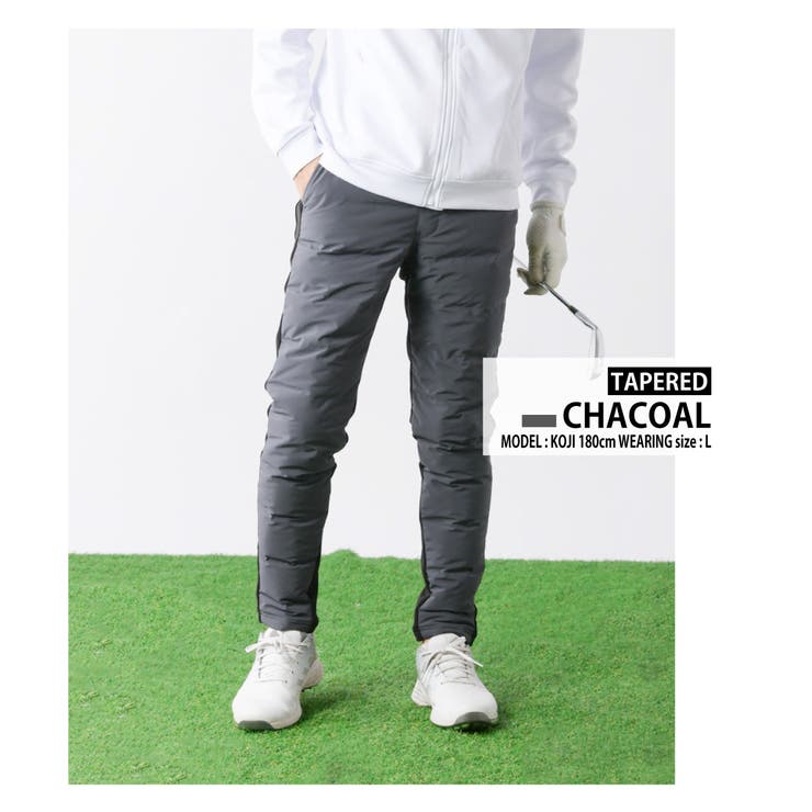 シームレスダウン混ストレッチパンツ | ENJOUEMEN | 詳細画像12 