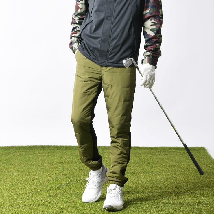 カーキ | 中綿ジョガーパンツ | ENJOUEMEN