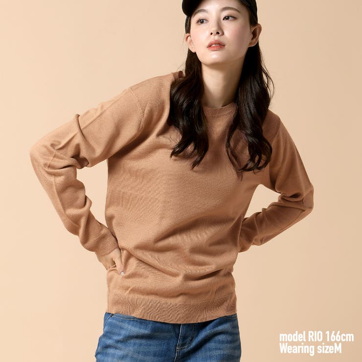 クルーネックセーター メンズ クルーネック | ENJOUEMEN | 詳細画像9 