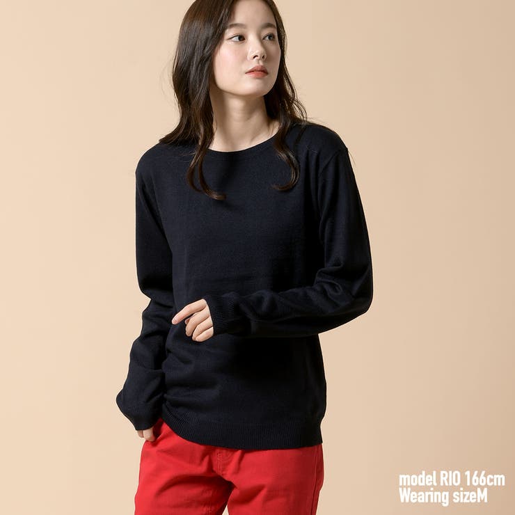 クルーネックセーター メンズ クルーネック | ENJOUEMEN | 詳細画像21 