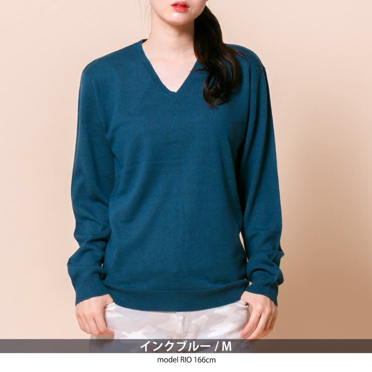 カシミヤタッチ セーター メンズ | ENJOUEMEN | 詳細画像17 