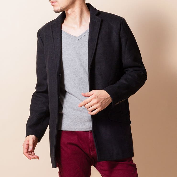 チェスターコート メンズ ロング 品番 Nflm Enjouemen エンジョウメン のメンズ ファッション通販 Shoplist ショップリスト