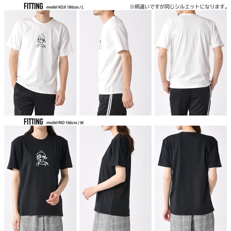 プリントＴシャツ ユニセックス コットン100％[品番：NFLM0000271 