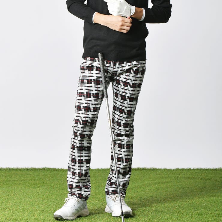 タータンチェック | チェックパンツ メンズ ベージュチェック | ENJOUEMEN