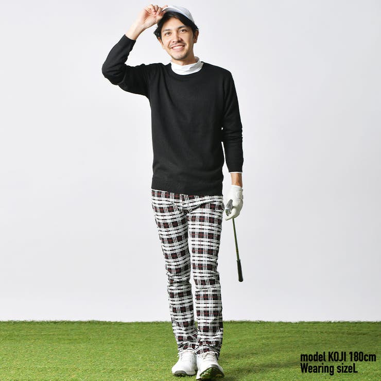 チェックパンツ メンズ ベージュチェック | ENJOUEMEN | 詳細画像26 