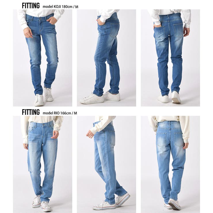最終64%OFF‼️YANUK MENSスキニーデニム NIEL32インチ