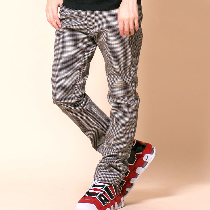 チェックパンツ メンズ ベージュチェック 品番 Nflm Enjouemen エンジョウメン のメンズ ファッション通販 Shoplist ショップリスト