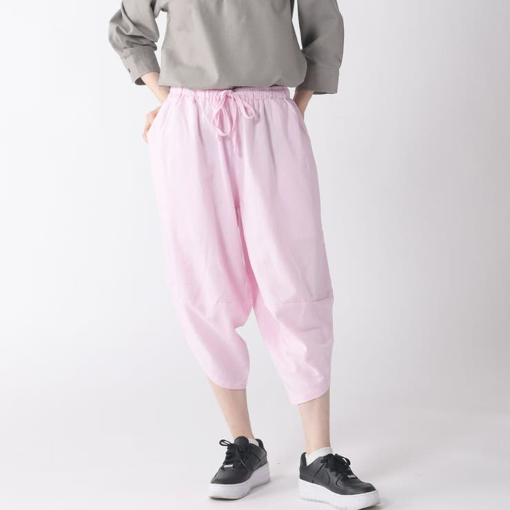 リネン パンツ クロップドパンツ[品番：NFLM0000088]｜ENJOUEMEN