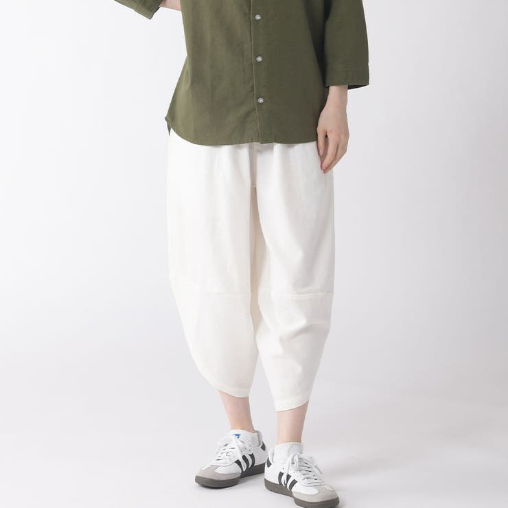 リネン パンツ クロップドパンツ[品番：NFLM0000088]｜ENJOUEMEN