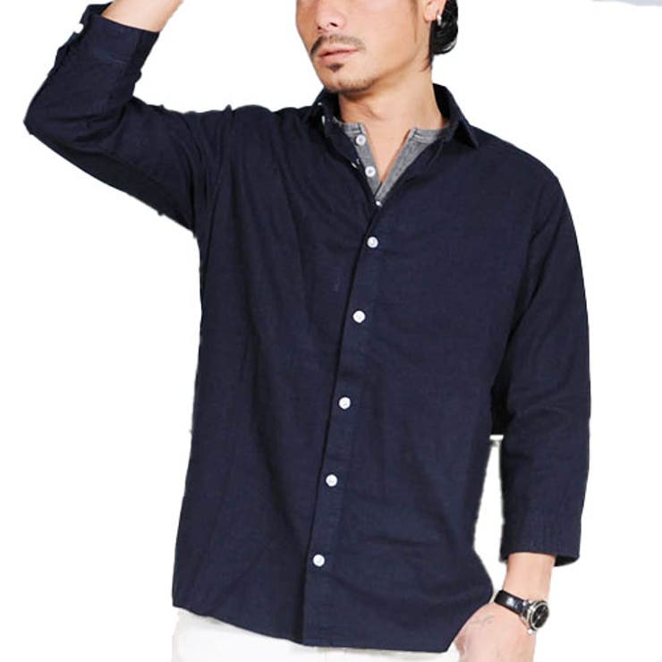 シャツ メンズ 7分袖 品番 Nflm Enjouemen エンジョウメン のメンズファッション通販 Shoplist ショップリスト