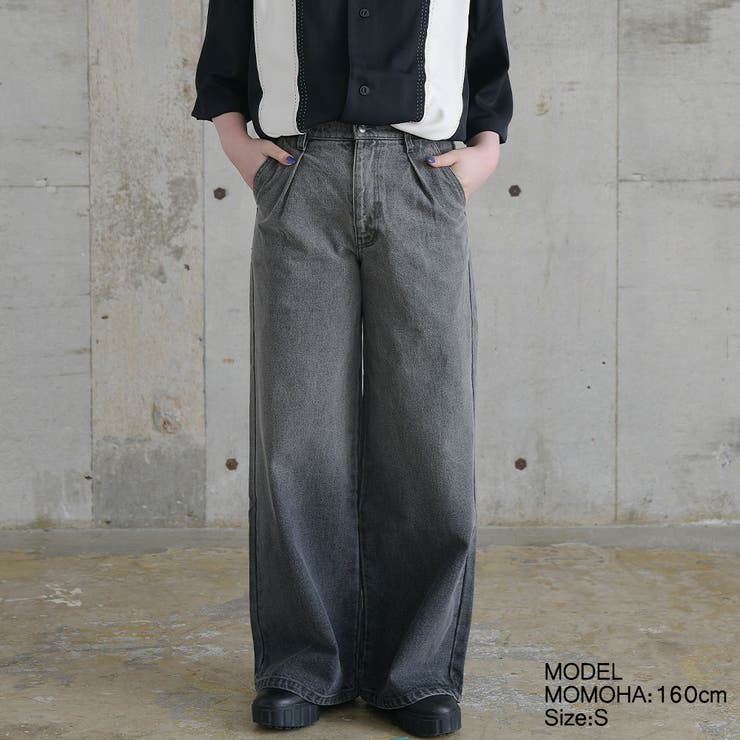 【OFTAS】グラデーションデニムパンツ | ENJOUEMEN | 詳細画像11 