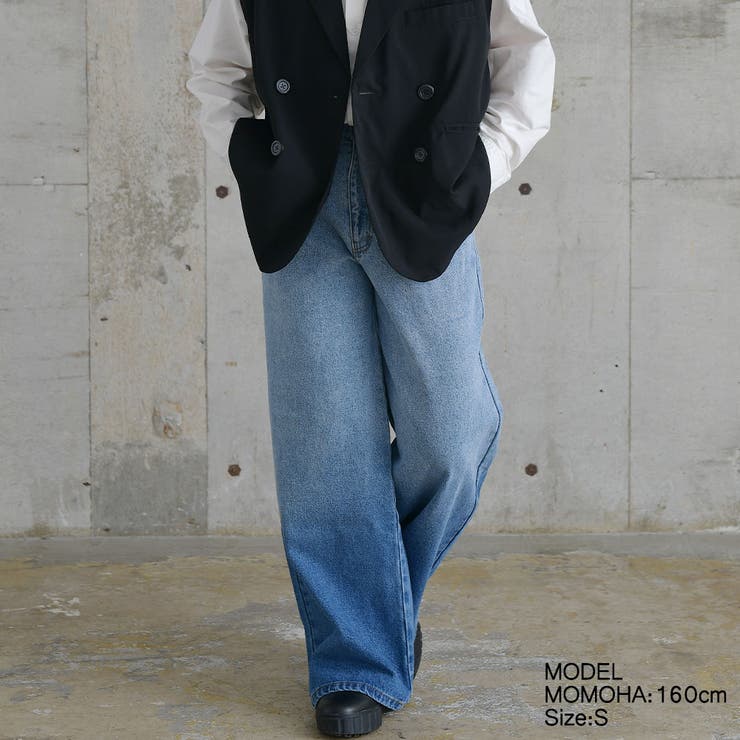 【OFTAS】グラデーションデニムパンツ | ENJOUEMEN | 詳細画像14 