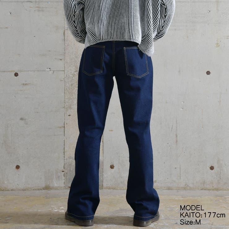 【OFTAS】フレアデニムパンツ  メンズ ジーンズ デニムパンツ  | ENJOUEMEN | 詳細画像16 