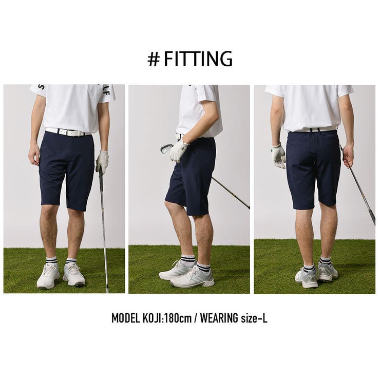 STELLA77GOLF】接触冷感ゴルフハーフパンツ [品番：NFLM0000276]｜ENJOUEMEN（エンジョウメン）のメンズファッション通販｜SHOPLIST（ショップリスト）