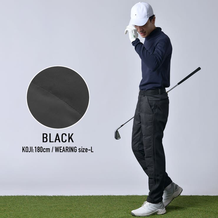 【 STELLA77GOLF 】シームレス中綿ゴルフパンツ