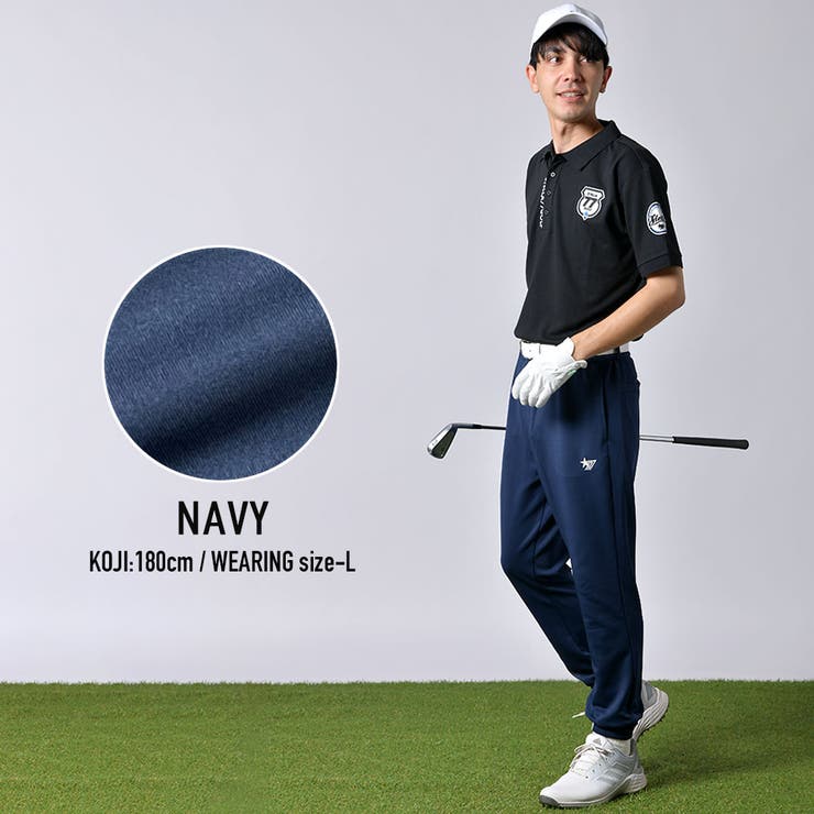 STELLA77GOLF】ダンボールニットゴルフジョガーパンツ[品番