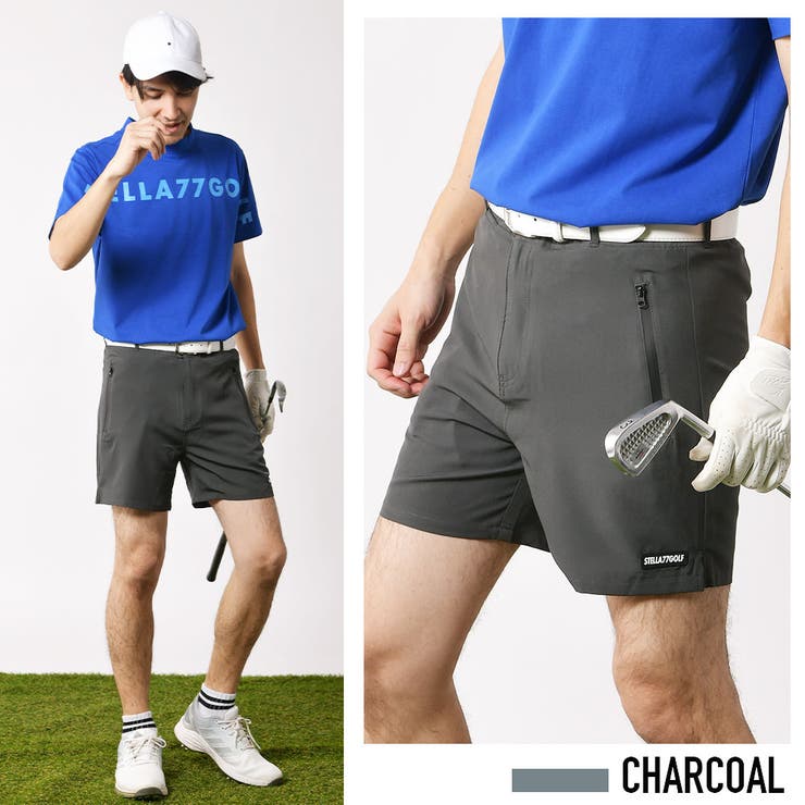 STELLA77GOLF】接触冷感ゴルフショートパンツ[品番：NFLM0000299