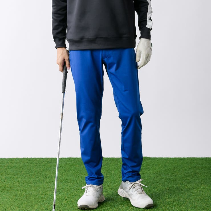 ブルー | 撥水加工ウルトラストレッチゴルフパンツ | ENJOUEMEN