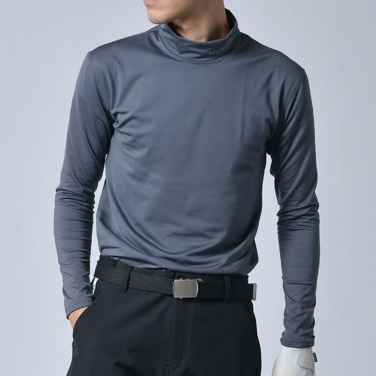 STLLA77GOLF】あったか裏起毛ハイネックゴルフインナー[品番