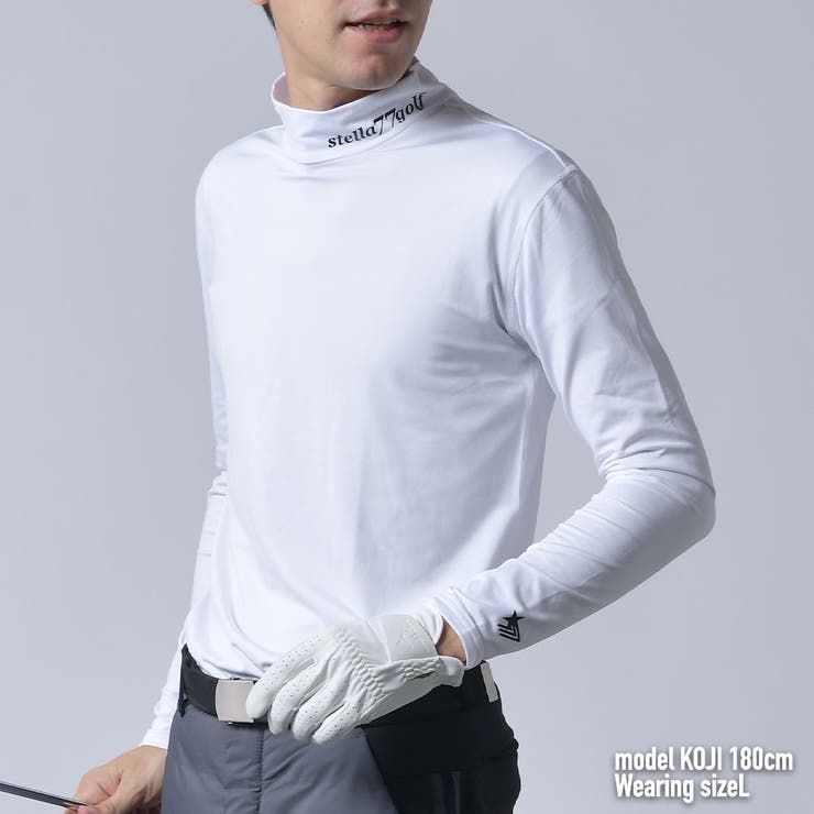 STLLA77GOLF】あったか裏起毛ハイネックゴルフインナー[品番