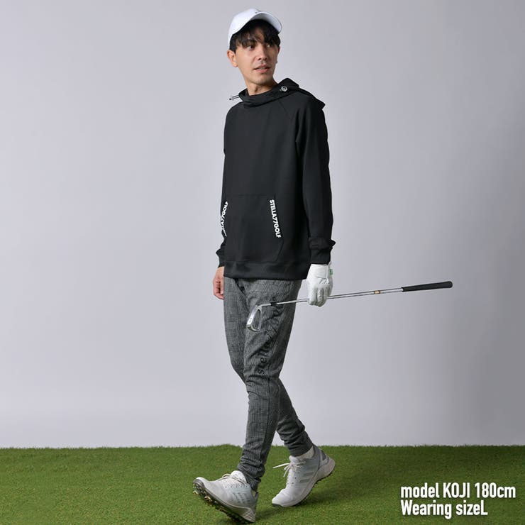 STELLA77GOLF】ダンボールニットゴルフパーカー[品番