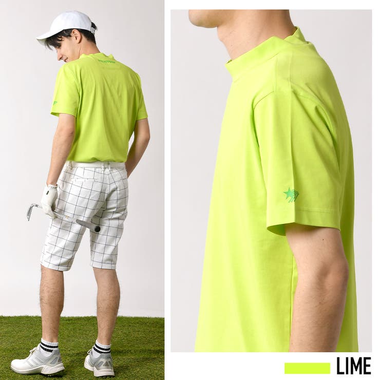 STELLA77GOLF】速乾モックネックTシャツ[品番：NFLM0000303
